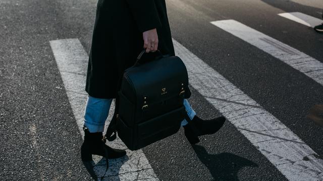 Big asphalt backpack bag 842963