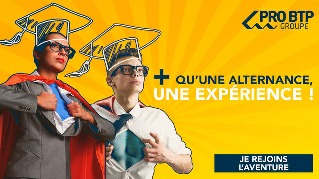 La Poste Recrutement Alternance Campagne recrutement alternance PRO BTP